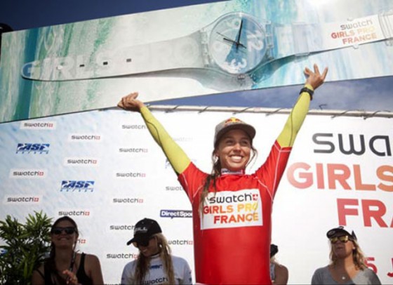 Sally Fitzgibbons  Win 2011 Swatch Girls Pro France