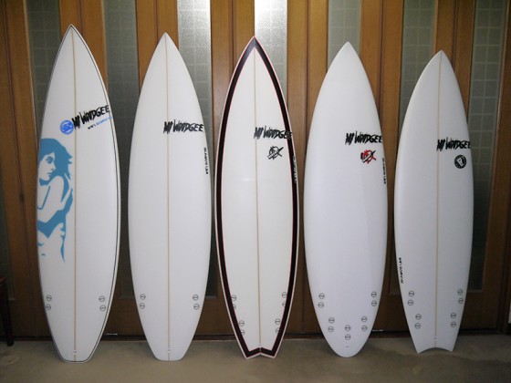 Mt Woodgee Surfboards Ian Byrne シェイプ