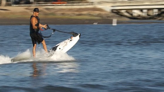Surfboard With Jet-Powered Engine Takes Surfing Almost Anywhere