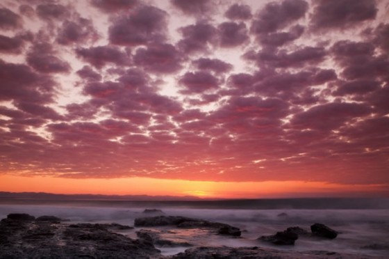 A beautiful J-Bay sunrise. © ASP jbay11_day7