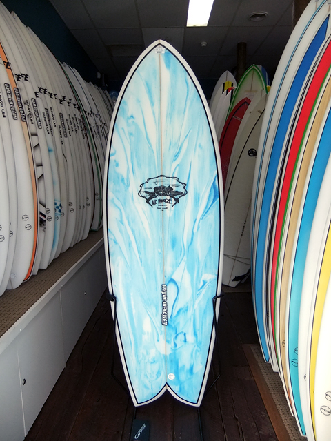 Mt Woodgee Surfboards Retro Fish 5'6" #82982