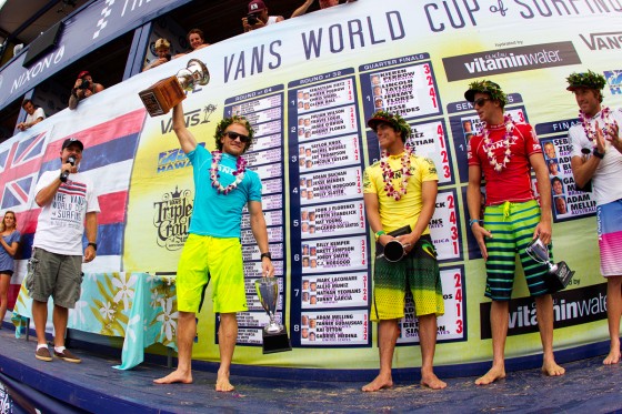 Adam Melling Win Vans World Cup of Surfing 2012