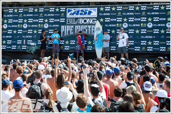 Billabong Pipe Masters Jeremy Flores Win!